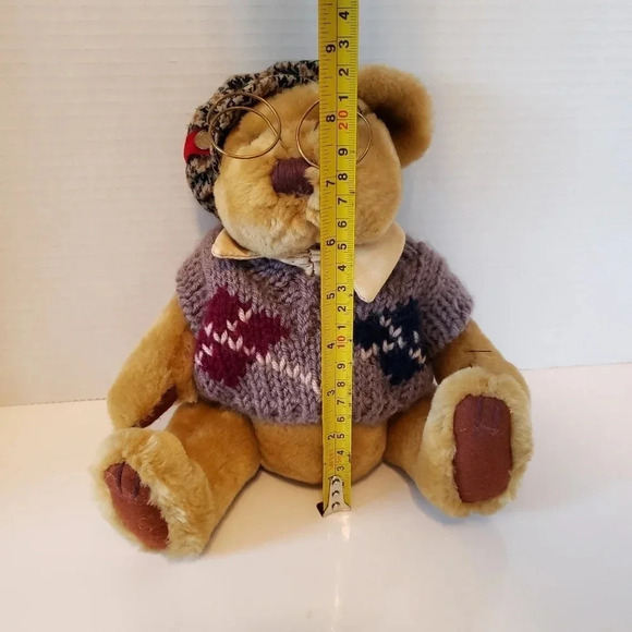 Vintage Brass Button Sherwood 1996 Plush Teddy Bear. - Picture 9 of 9